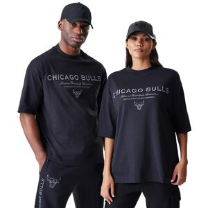 new era Chicago Bulls T-shirt NBA Linear Boxy Noir XL Male new era Chicago Bulls T-shirt NBA Linear Boxy Noir XL Male