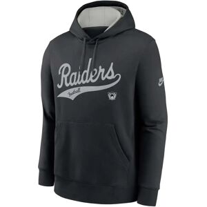 Nike Fleece Sweatshirt Las Vegas Raiders Noir M Unisex Nike Fleece Sweatshirt Las Vegas Raiders Noir M Unisex