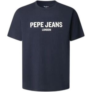 T-shirt Pepe Jeans Basic Bleu S Male T-shirt Pepe Jeans Basic Bleu S Male