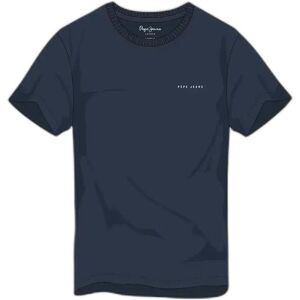 T-shirt Pepe Jeans Basic Logo Bleu M Male T-shirt Pepe Jeans Basic Logo Bleu M Male