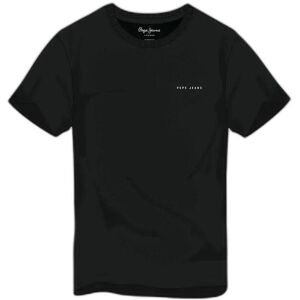 T-shirt Pepe Jeans Basic Logo Noir M Male T-shirt Pepe Jeans Basic Logo Noir M Male