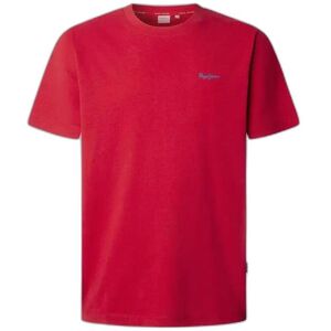 T-shirt Pepe Jeans Contrast Connor Rouge S Male T-shirt Pepe Jeans Contrast Connor Rouge S Male