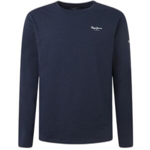 Long sleeve T-shirt Pepe Jeans Original Basic 2 Bleu M Male Long sleeve T-shirt Pepe Jeans Original Basic 2 Bleu M Male