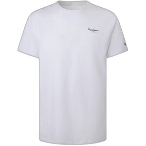 T-shirt Pepe Jeans Original Basic 3 N Blanc 2XL Male T-shirt Pepe Jeans Original Basic 3 N Blanc 2XL Male