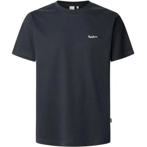 T-shirt Pepe Jeans Back Clag Bleu L Male T-shirt Pepe Jeans Back Clag Bleu L Male
