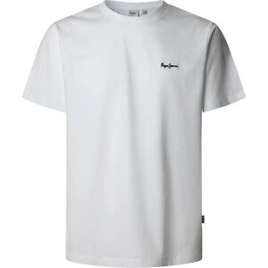 T-shirt Pepe Jeans Back Clag Blanc XS Male T-shirt Pepe Jeans Back Clag Blanc XS Male