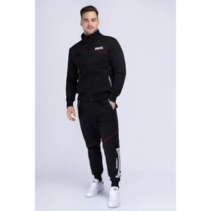 Regular-fit tracksuit Lonsdale Geddington Noir 3XL Male Regular-fit tracksuit Lonsdale Geddington Noir 3XL Male