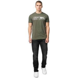 Classic cut T-shirt Lonsdale Cadamstown Vert XL Male Classic cut T-shirt Lonsdale Cadamstown Vert XL Male