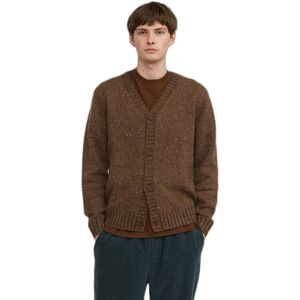 Knitted cardigan Revolution Marron S Male Knitted cardigan Revolution Marron S Male