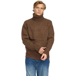 High neck sweater Revolution Marron S Male High neck sweater Revolution Marron S Male