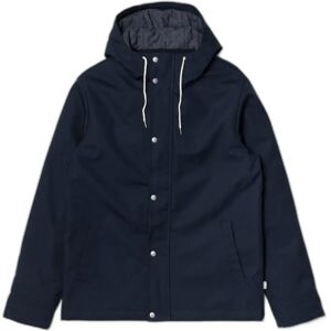 Short parka with trim Revolution Bleu L Male Short parka with trim Revolution Bleu L Male