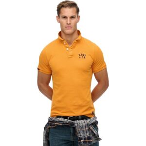 Embroidered polo shirt Superdry Vintage Athletic Orange 2XL Male Embroidered polo shirt Superdry Vintage Athletic Orange 2XL Male