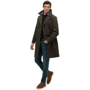 Coat Superdry The Merchant Store Marron 2XL Male Coat Superdry The Merchant Store Marron 2XL Male