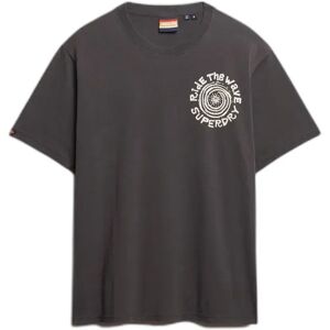 T-shirt Superdry Narrative Loose Noir S Male T-shirt Superdry Narrative Loose Noir S Male