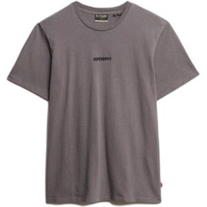 T-shirt Superdry Micro Logo Gris 3XL Male T-shirt Superdry Micro Logo Gris 3XL Male