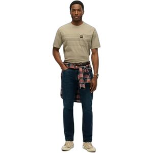 Striped pocket t-shirt Superdry Vert 2XL Male Striped pocket t-shirt Superdry Vert 2XL Male