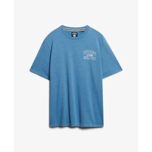 T-shirt Superdry Athletic Essential Graphic Bleu 2XL Male T-shirt Superdry Athletic Essential Graphic Bleu 2XL Male