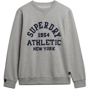 Sweatshirt Superdry Athletic Gris 2XL Male Sweatshirt Superdry Athletic Gris 2XL Male