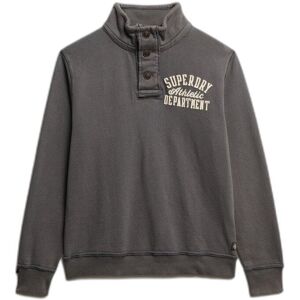 Sweatshirt Superdry Athletic Henley Gris M Male Sweatshirt Superdry Athletic Henley Gris M Male