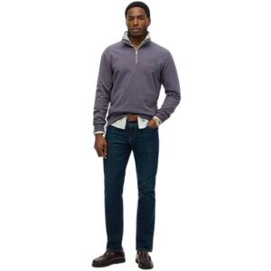 1/2 zip sweatshirt Superdry Athletic Essentials Violet XL Male 1/2 zip sweatshirt Superdry Athletic Essentials Violet XL Male