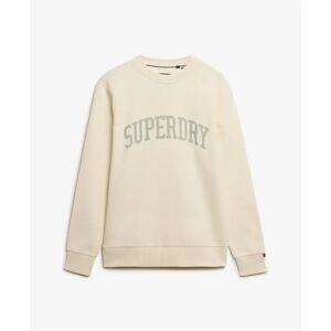 Sweatshirt Superdry Athletic Essentials Blanc XL Male Sweatshirt Superdry Athletic Essentials Blanc XL Male
