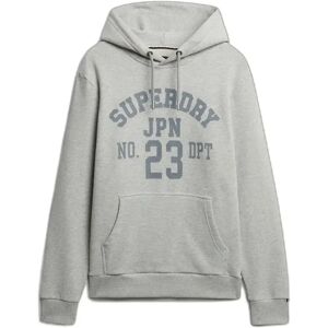 Essentials athletic hoodie Superdry Gris 2XL Male Essentials athletic hoodie Superdry Gris 2XL Male