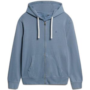 Classic essential zip-up hoodie Superdry Bleu 2XL Male Classic essential zip-up hoodie Superdry Bleu 2XL Male