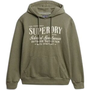 Casual hoodie Superdry Outdoor Supply Co Vert M Male Casual hoodie Superdry Outdoor Supply Co Vert M Male