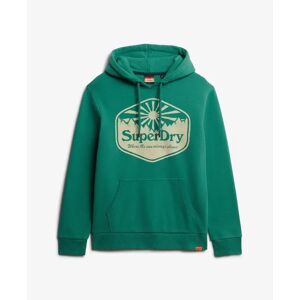 Hooded sweatshirt Superdry Sun Vert L Male Hooded sweatshirt Superdry Sun Vert L Male