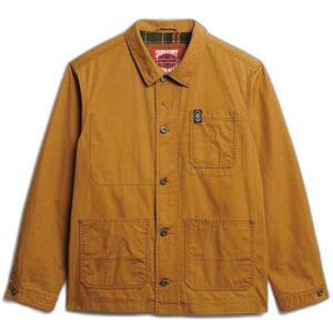 Work jacket Superdry Merchant Waxed Marron XL Male Work jacket Superdry Merchant Waxed Marron XL Male
