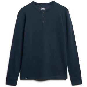 Tunisian collar sweatshirt Superdry The Merchant Store Bleu M Male Tunisian collar sweatshirt Superdry The Merchant Store Bleu M Male