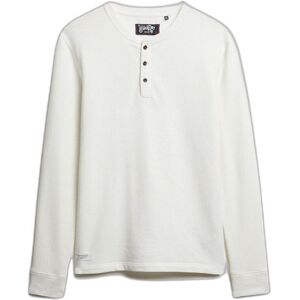 Long sleeve T-shirt Superdry Merchant Grandad Beige M Male Long sleeve T-shirt Superdry Merchant Grandad Beige M Male