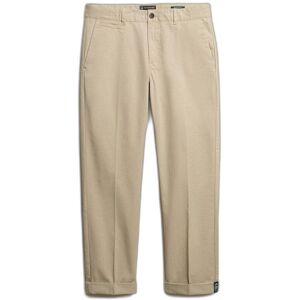 Chino Trousers Superdry Premium Regular Marron 34x32 Male Chino Trousers Superdry Premium Regular Marron 34x32 Male