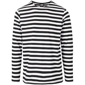 Long sleeve T-shirt Urban Classics regular stripe Rouge S Male Long sleeve T-shirt Urban Classics regular stripe Rouge S Male