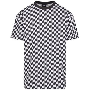 Oversized plaid T-shirt Urban Classics Noir 3XL Male Oversized plaid T-shirt Urban Classics Noir 3XL Male