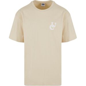 Oversized T-shirt Urban Classics Weavy Logo Heavy Blanc XL Male Oversized T-shirt Urban Classics Weavy Logo Heavy Blanc XL Male