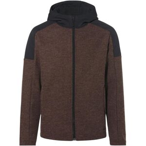 Waterproof jacket with zipped hood VAUDE Tinshan II Marron XL Male Waterproof jacket with zipped hood VAUDE Tinshan II Marron XL Male