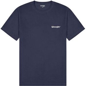 T-shirt Wrangler Logo Bleu 3XL Male T-shirt Wrangler Logo Bleu 3XL Male