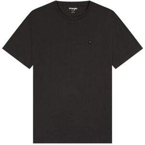 T-shirt Wrangler Sign Off Noir M Male T-shirt Wrangler Sign Off Noir M Male