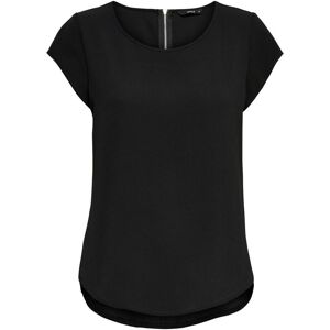 Women's T-shirt Only manches courtes Vic solid Noir 42 Female Women's T-shirt Only manches courtes Vic solid Noir 42 Female