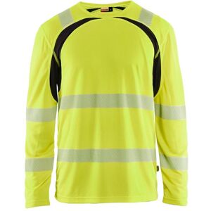 Two-tone long-sleeve T-shirt Blaklader Jaune 4XL Unisex Two-tone long-sleeve T-shirt Blaklader Jaune 4XL Unisex