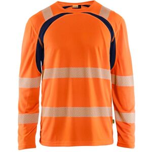 Two-tone long-sleeve T-shirt Blaklader Orange 4XL Unisex Two-tone long-sleeve T-shirt Blaklader Orange 4XL Unisex