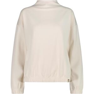 Women's satin modal high-neck sweatshirt CMP Blanc 3XL Female Women's satin modal high-neck sweatshirt CMP Blanc 3XL Female