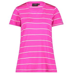 Women's striped round neck T-shirt CMP Rose XS Female Women's striped round neck T-shirt CMP Rose XS Female