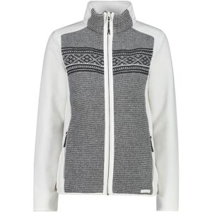 Women's zipped fleece CMP Arctic Oeko-Tex® Blanc S Female Women's zipped fleece CMP Arctic Oeko-Tex® Blanc S Female