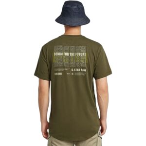 T-shirt G-Star Lash Back gr Vert XL Unisex T-shirt G-Star Lash Back gr Vert XL Unisex