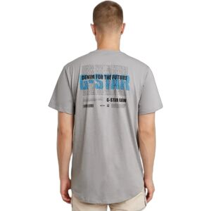 T-shirt G-Star Lash Back gr Gris XL Unisex T-shirt G-Star Lash Back gr Gris XL Unisex