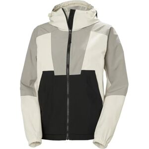 Women's waterproof jacket Helly Hansen Rig Rain Gris XL Female Women's waterproof jacket Helly Hansen Rig Rain Gris XL Female