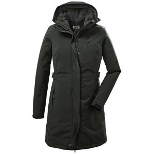 Women's hooded waterproof jacket Killtec Kow 165 Vert 44 Female Women's hooded waterproof jacket Killtec Kow 165 Vert 44 Female