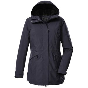 Women's hooded waterproof jacket Killtec Kow 19 Gris 46 Female Women's hooded waterproof jacket Killtec Kow 19 Gris 46 Female